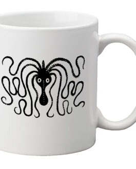 Greek Squid – Mug for Coffee, Tea – 12oz