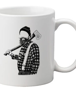 Lumberjack Mug for Coffee, Tea – 12oz